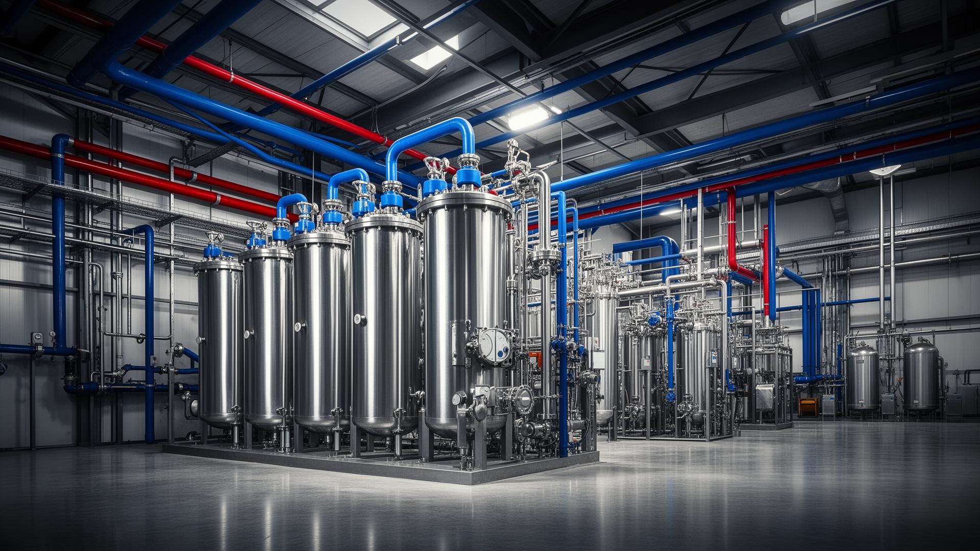 Nano industrial compressed air treatment facility